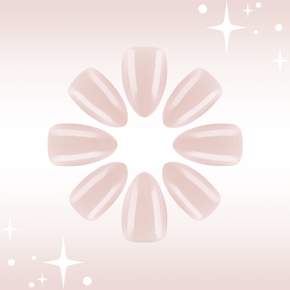 Elegant Almond-Shaped Press-On Nail Set Stornfield