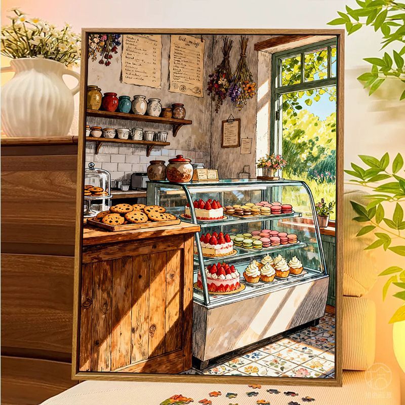 Bakery-Themed Decorative Canvas Art Stornfield