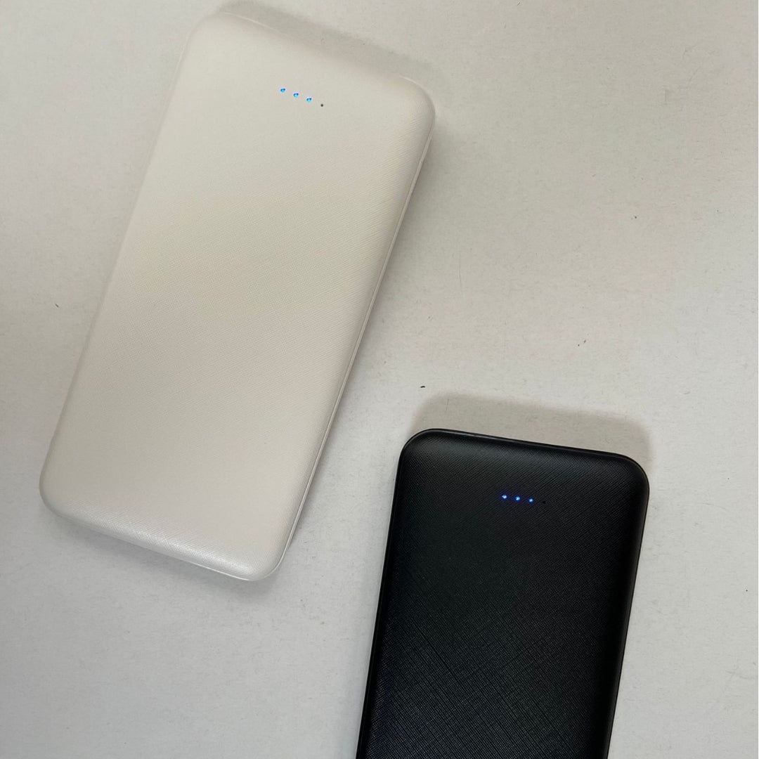 Portable power bank with innovative texture and fast charging connection Stornfield