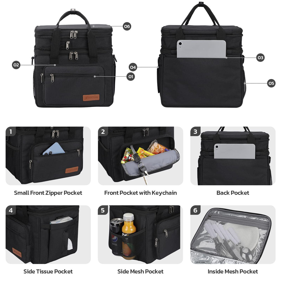 Women Insulated Picnic and Food Bag Stornfield