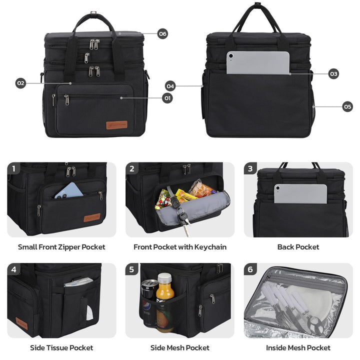 Women Insulated Picnic and Food Bag Stornfield