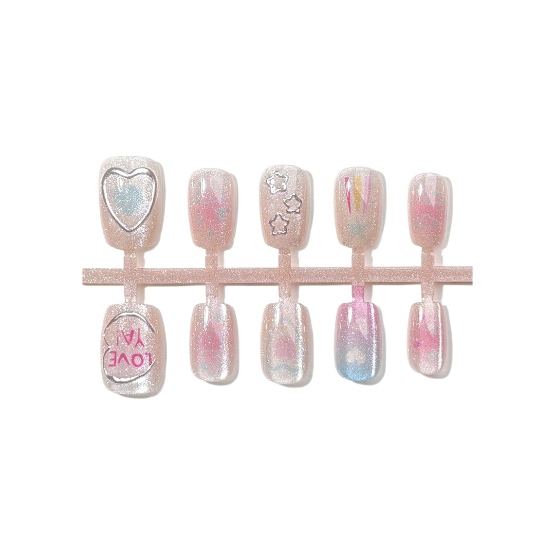 Creative Artistic Press-On Nail Collection