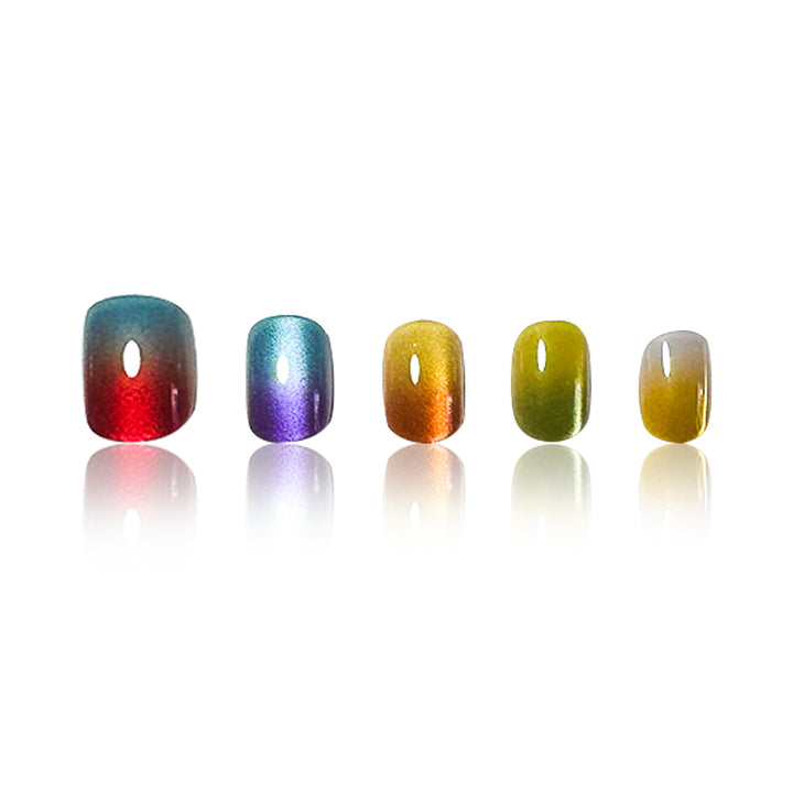 Iridescent Nail Art Extensions Stornfield