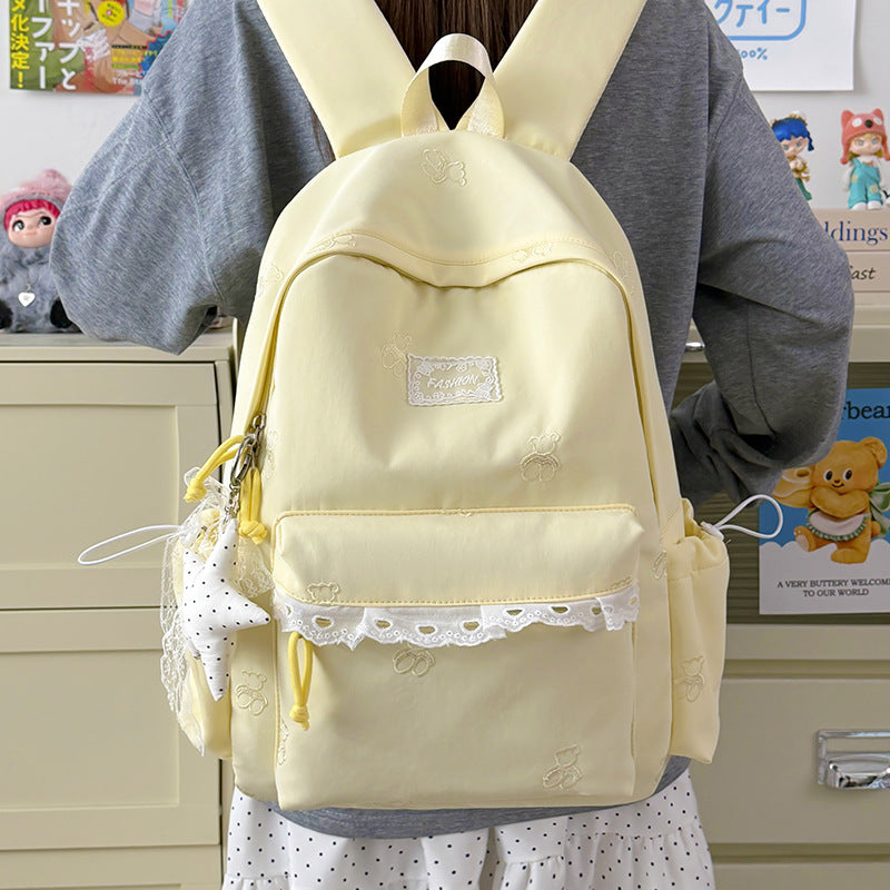 Charming Embroidered Backpack Stornfield