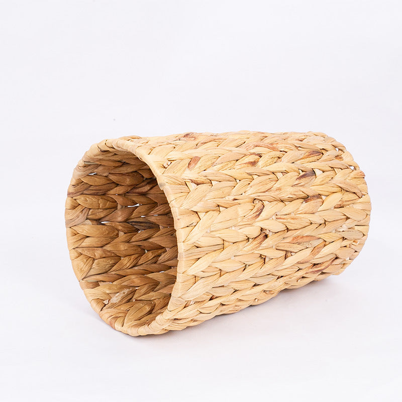 Handcrafted Decorative Woven Storage Cylinder Stornfield