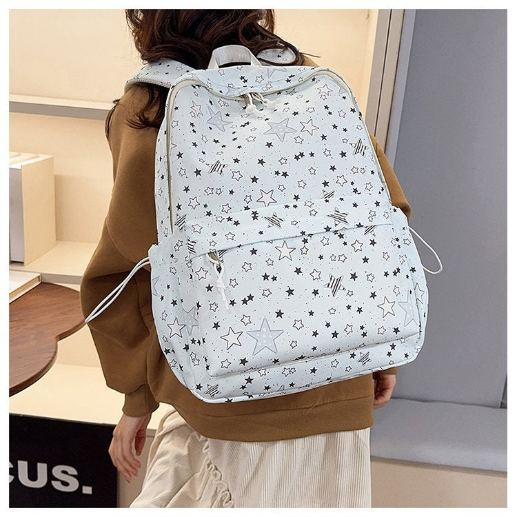 Backpack with Sparkling Star Motif and Charming Pendant Stornfield