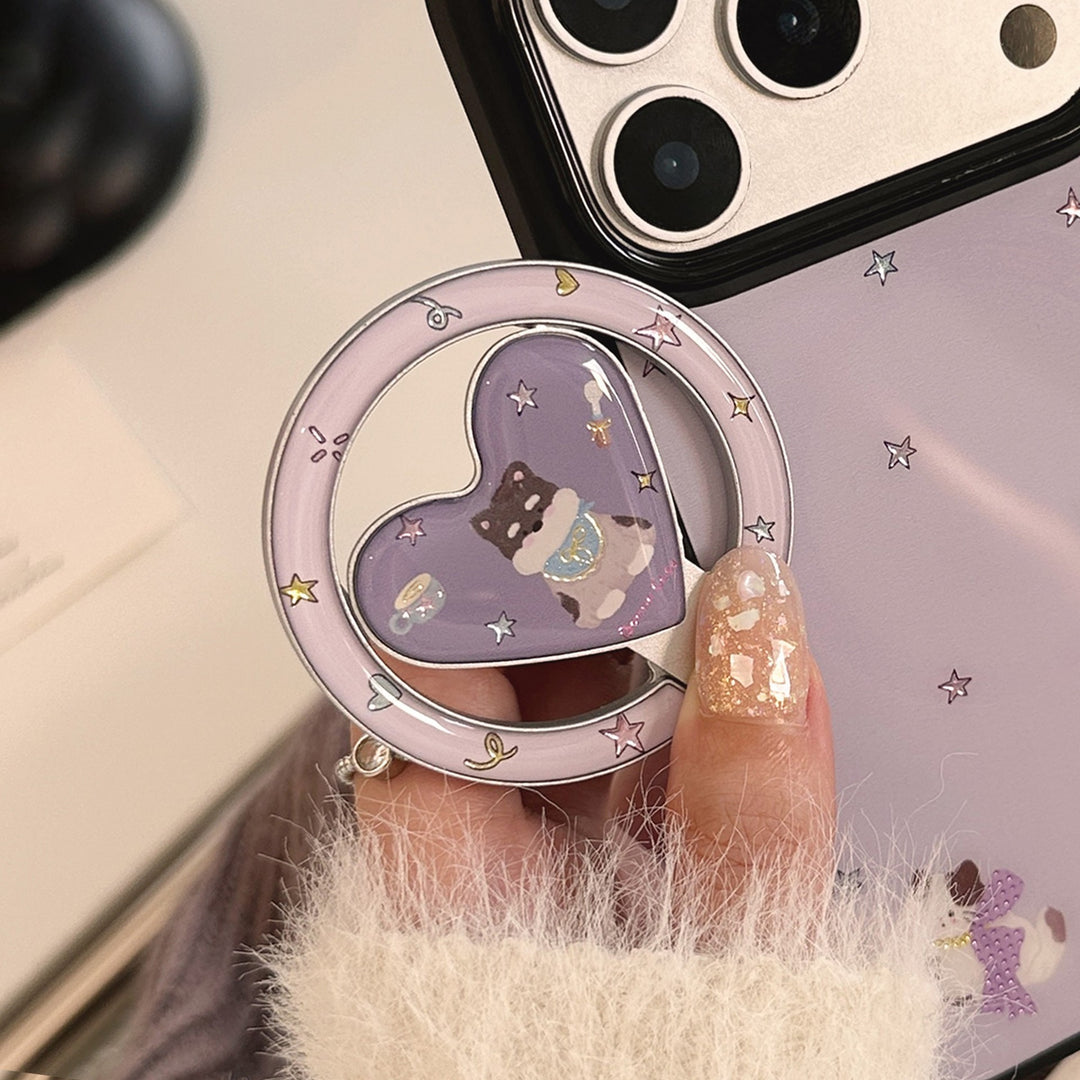 Heart-shaped Smartphone Finger Holder Stornfield