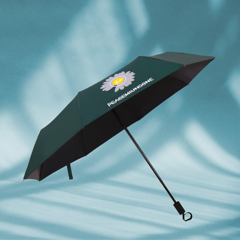 Women Foldable Umbrella with Floral Pattern Stornfield