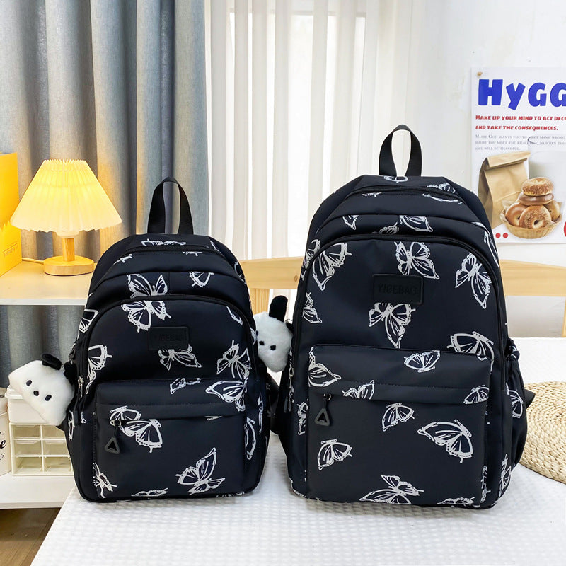 Floral Print Multi-Pocket Backpack Stornfield
