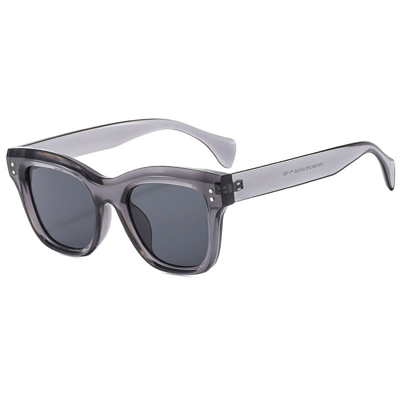 Women's oversized sunglasses with rounded square frame and UV protection Stornfield