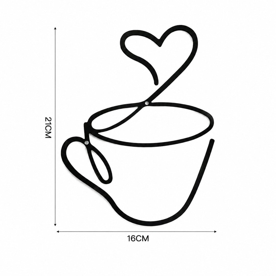 Artistic Coffee Mugs Wall Decoration