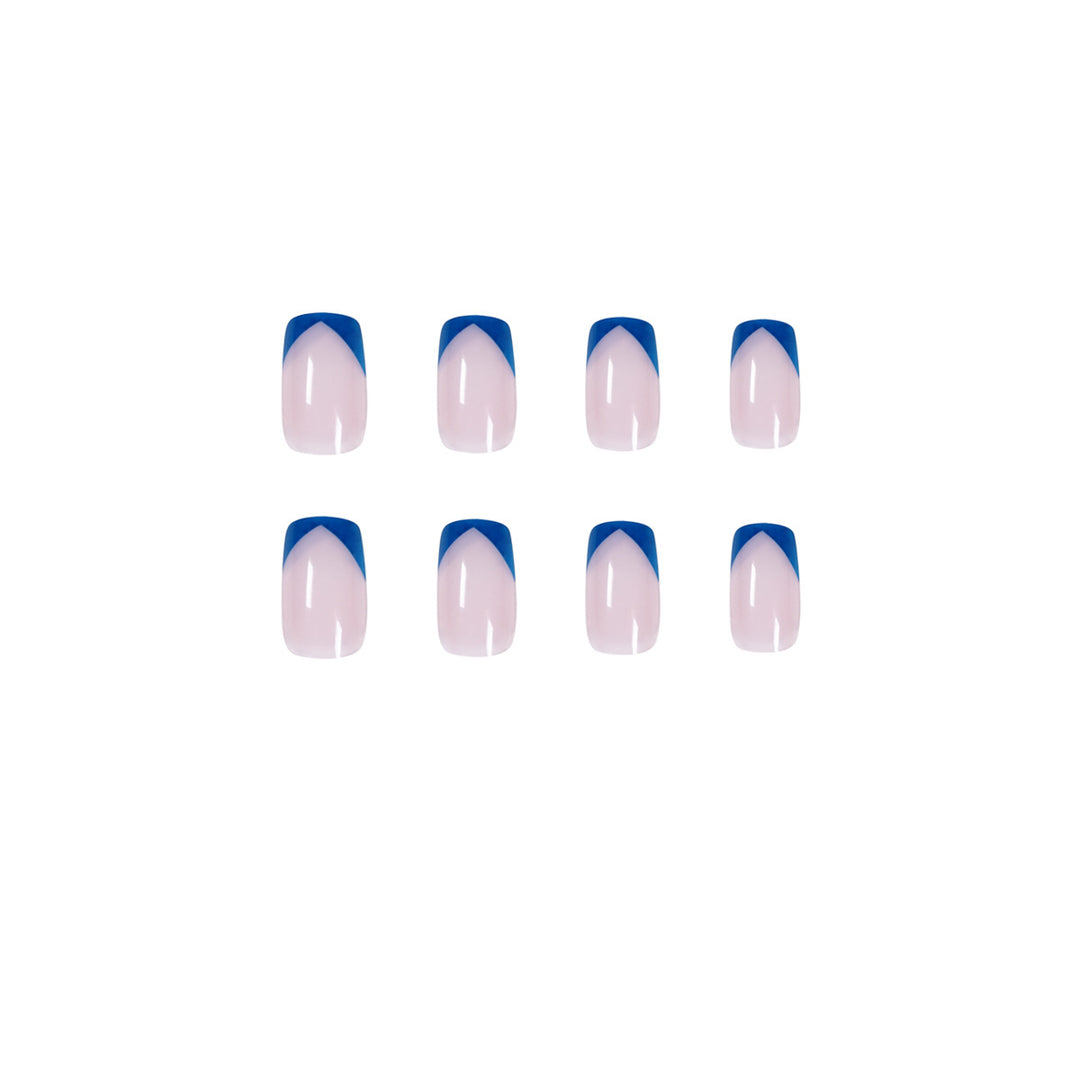 Stylish nail art with modern French tips Stornfield