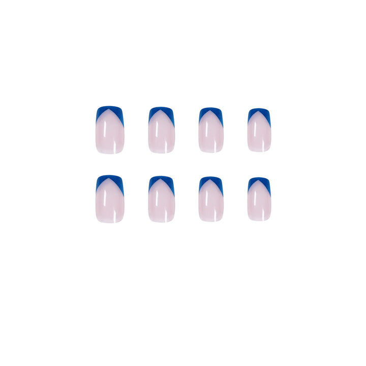 Stylish nail art with modern French tips Stornfield