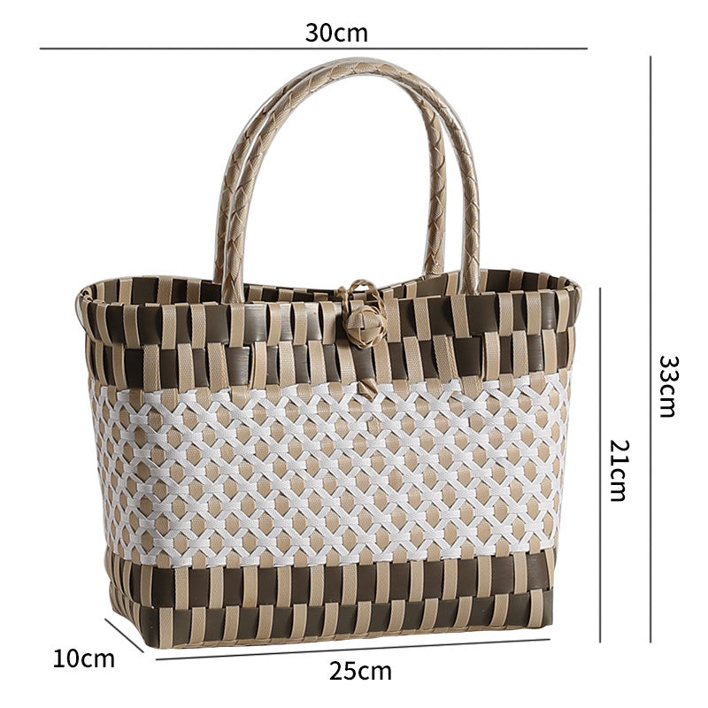 Stylish Woven Beach Tote Stornfield