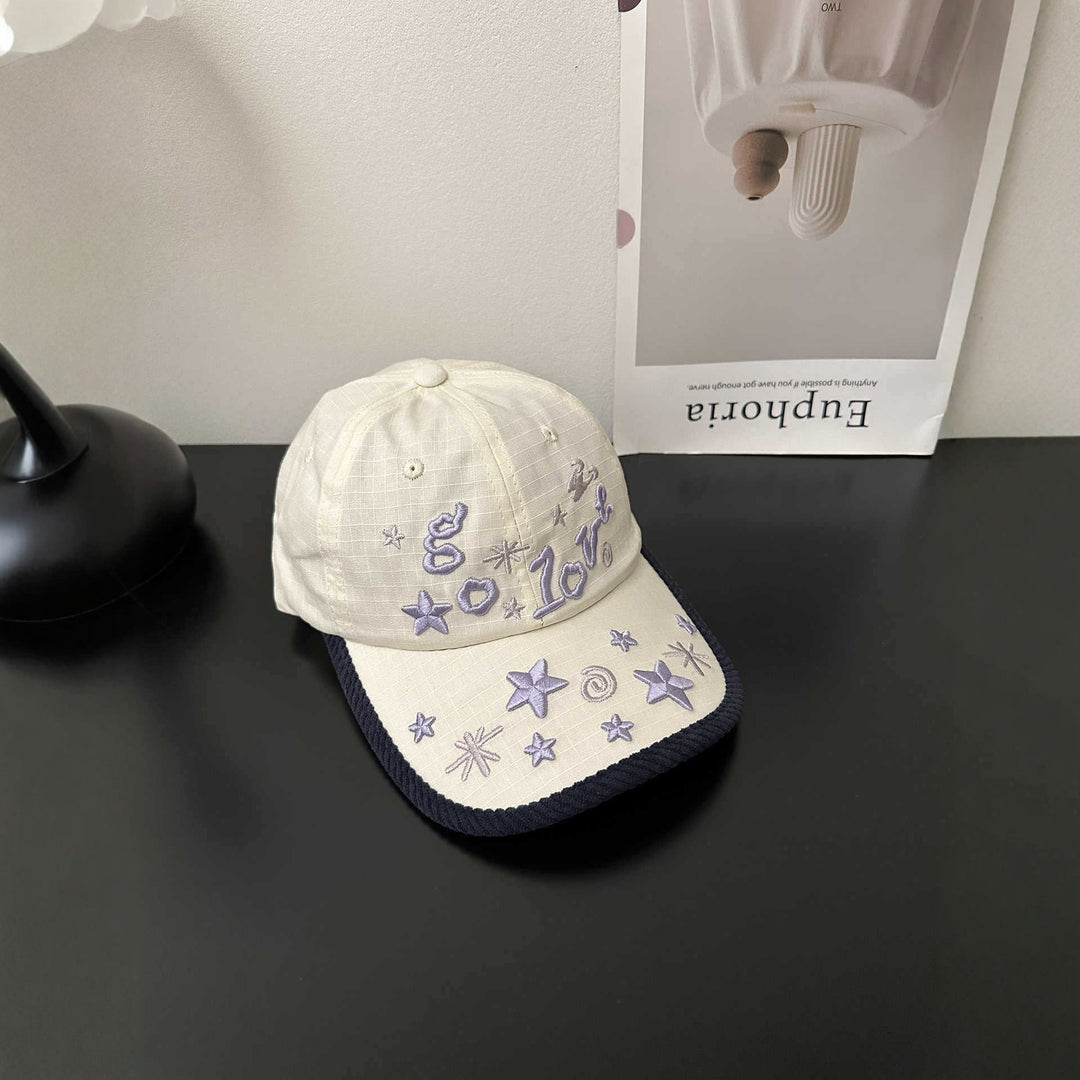 Women's Embroidered Star Pattern Baseball Cap Stornfield