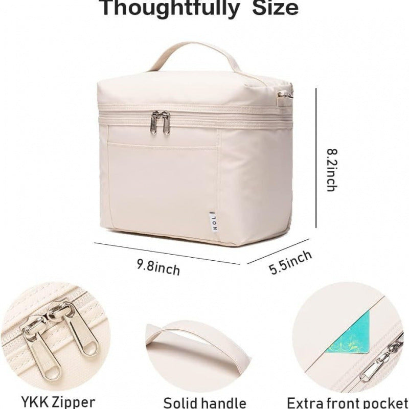 Insulated picnic bag with multiple compartments Stornfield