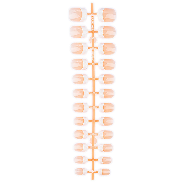 Elegant French Tip Press-On Nails Stornfield 1787228561
