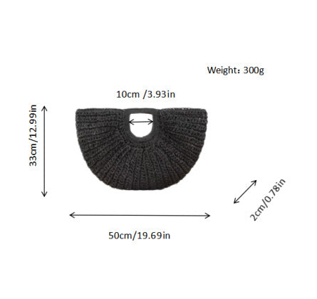 Handbag with tasteful wave pattern Stornfield