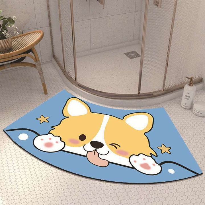 Fun Animal-Themed Bath Mat