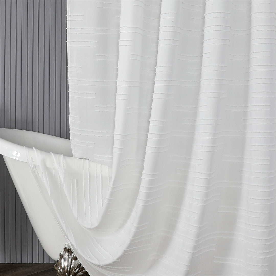 Textured Pattern Window Curtains Stornfield