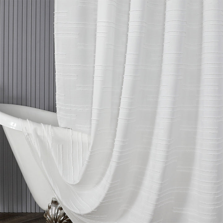 Textured Pattern Window Curtains Stornfield