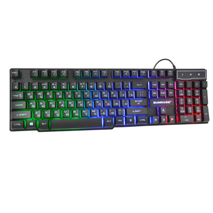 RGB Backlit Gaming Keyboard with Precision Switches Stornfield