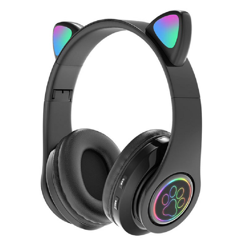 Wireless Over-Ear Headphones with Rgb Light Effects Stornfield