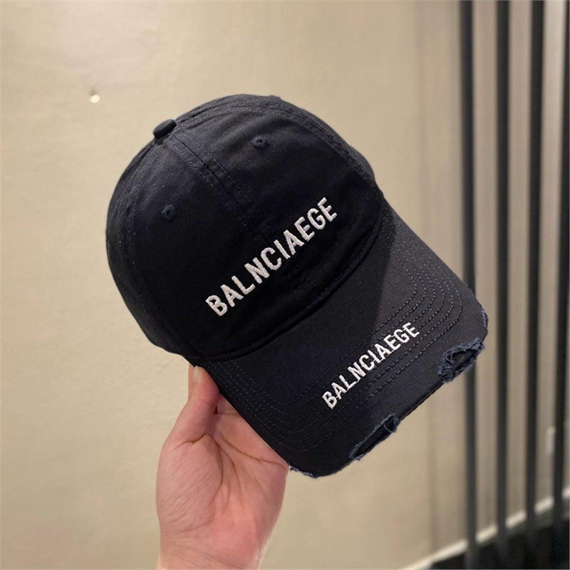Men's Distressed Adjustable Baseball Cap Stornfield