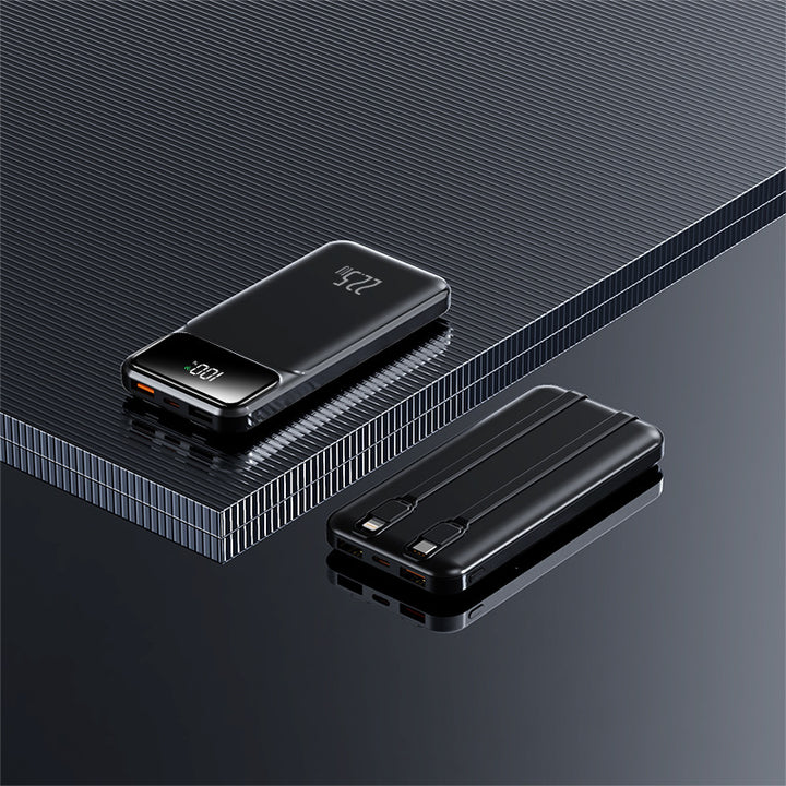 Portable power bank with intelligent charging technology and LCD display Stornfield