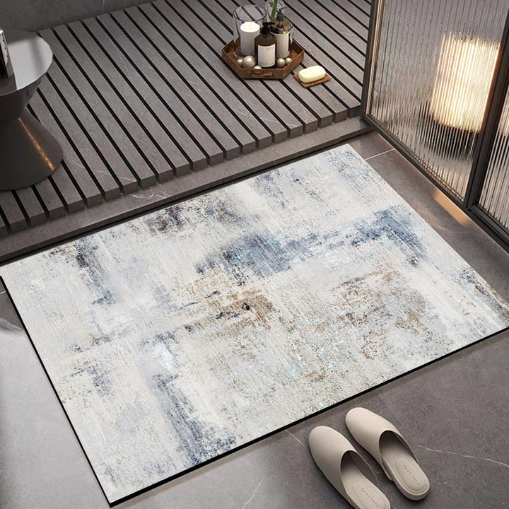 Abstract Textured Floor Mat
