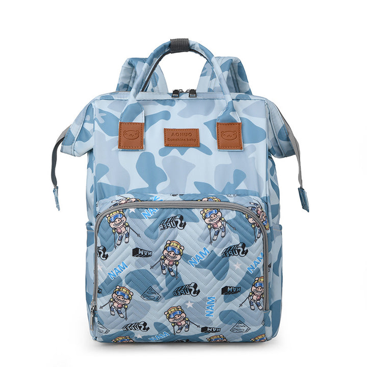 Cute Character Print Baby Backpack Stornfield