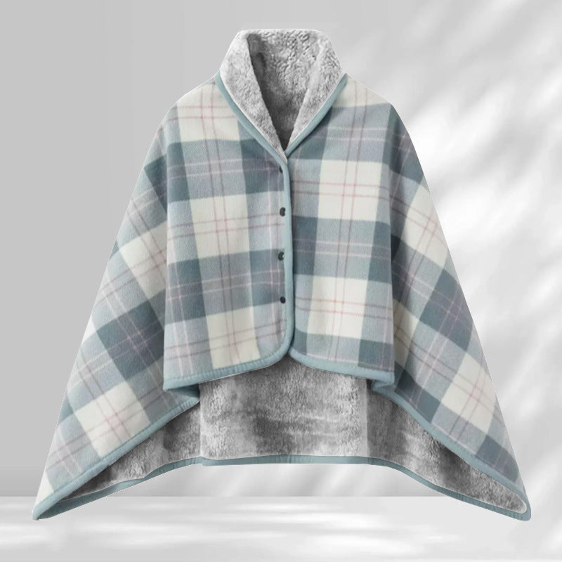 Ladies' wrap blanket made of cozy wool blend Stornfield