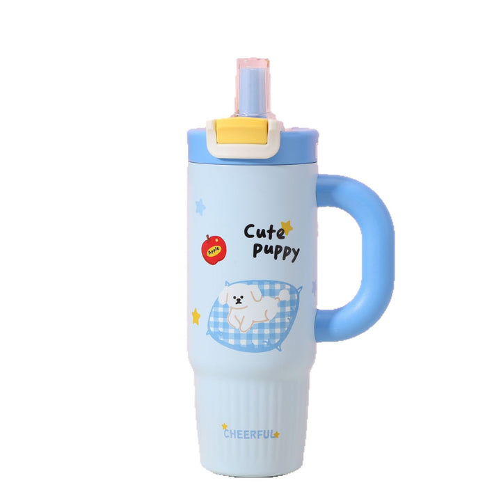 Cartoon-Printed Insulated Travel Mug Stornfield