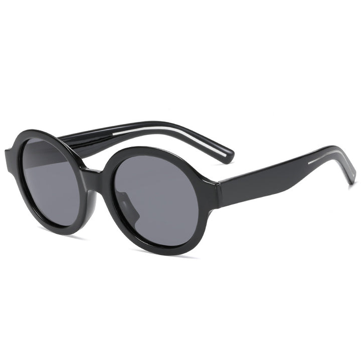 Ladies fashionable sunglasses in stylish round design Stornfield