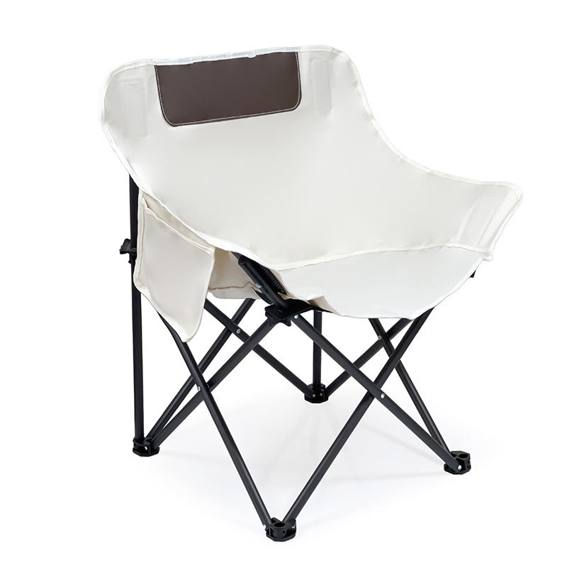 Women's folding chair with comfortable backrest and cup holder Stornfield