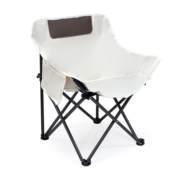Women's folding chair with comfortable backrest and cup holder Stornfield