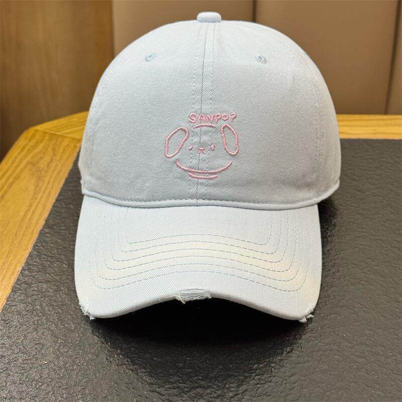 Women's Casual Character-Embroidered Baseball Cap Stornfield