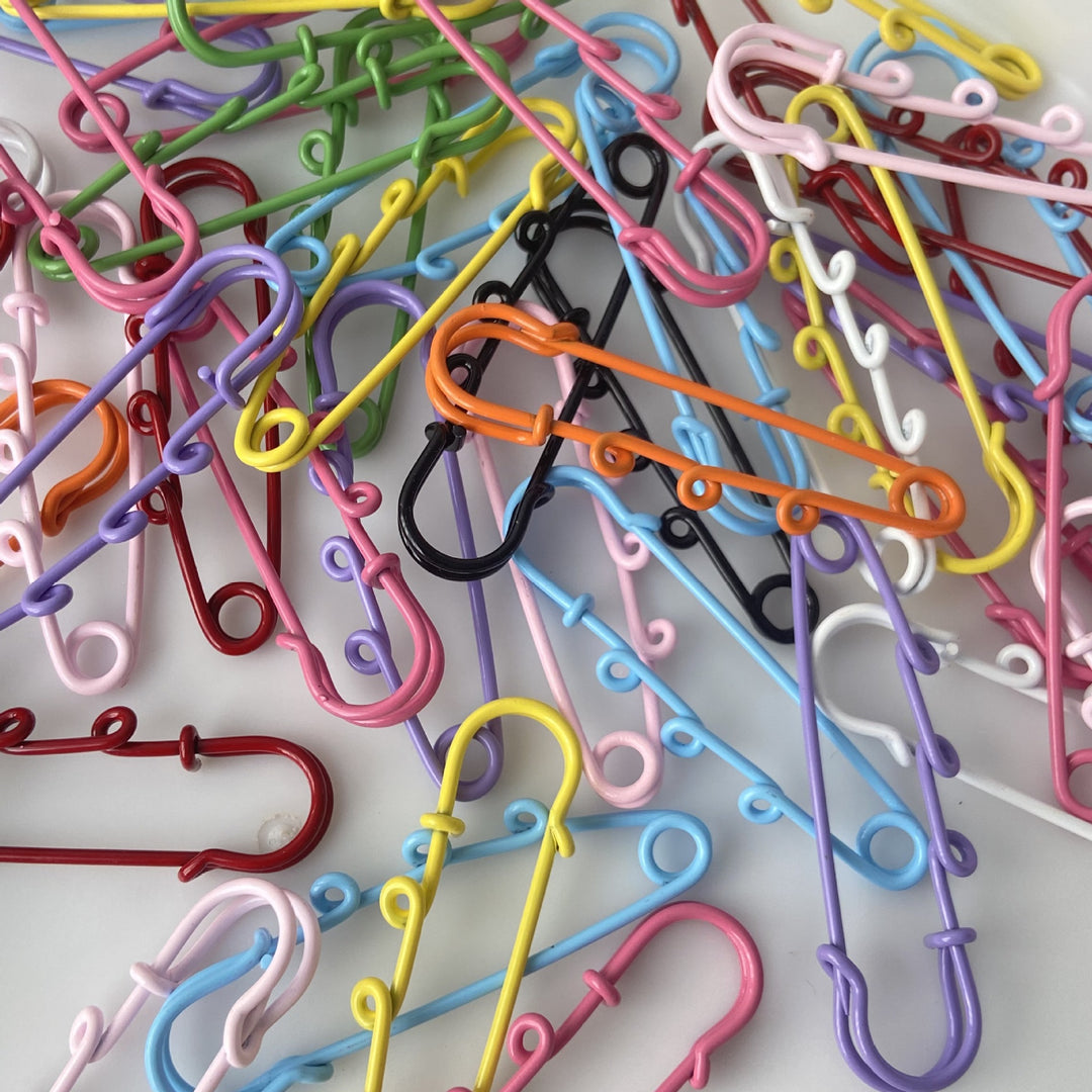 Decorative Safety Pin Brooch Stornfield