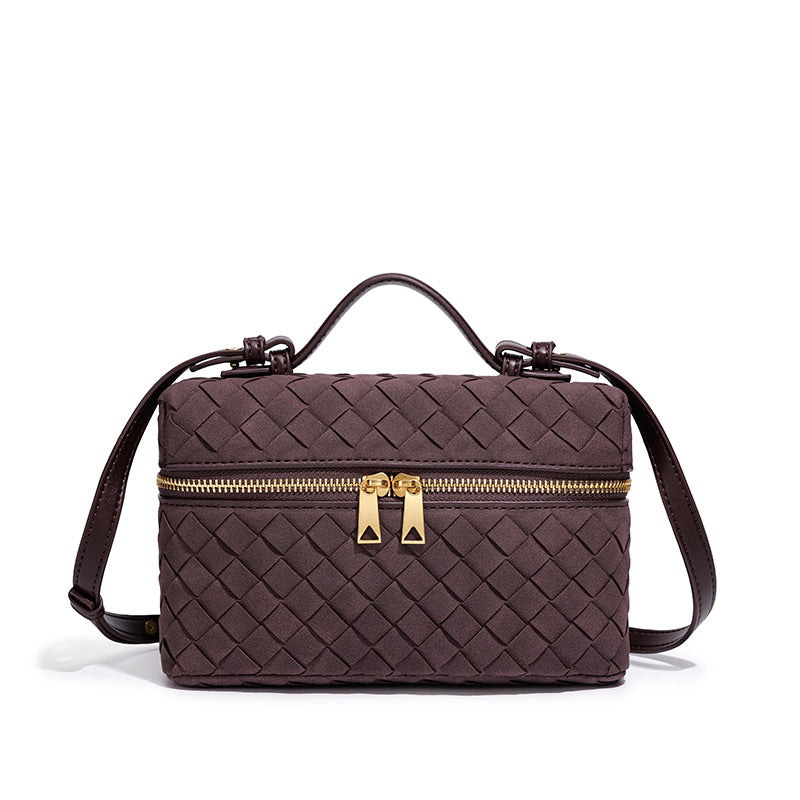 Handcrafted Textured Leather Crossbody Bag Stornfield