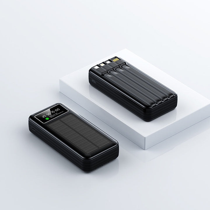 Solar Powerbank with Digital Energy Display Stornfield