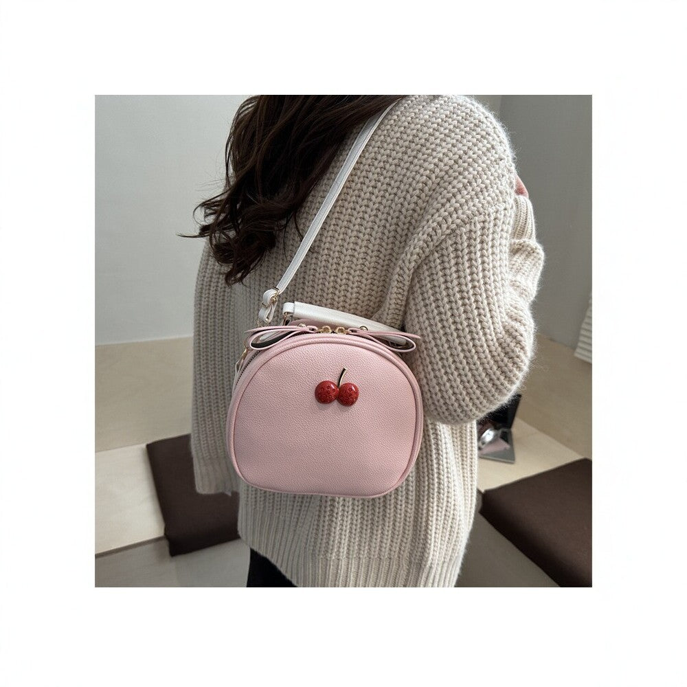 Playful Cherry-Themed Handbag