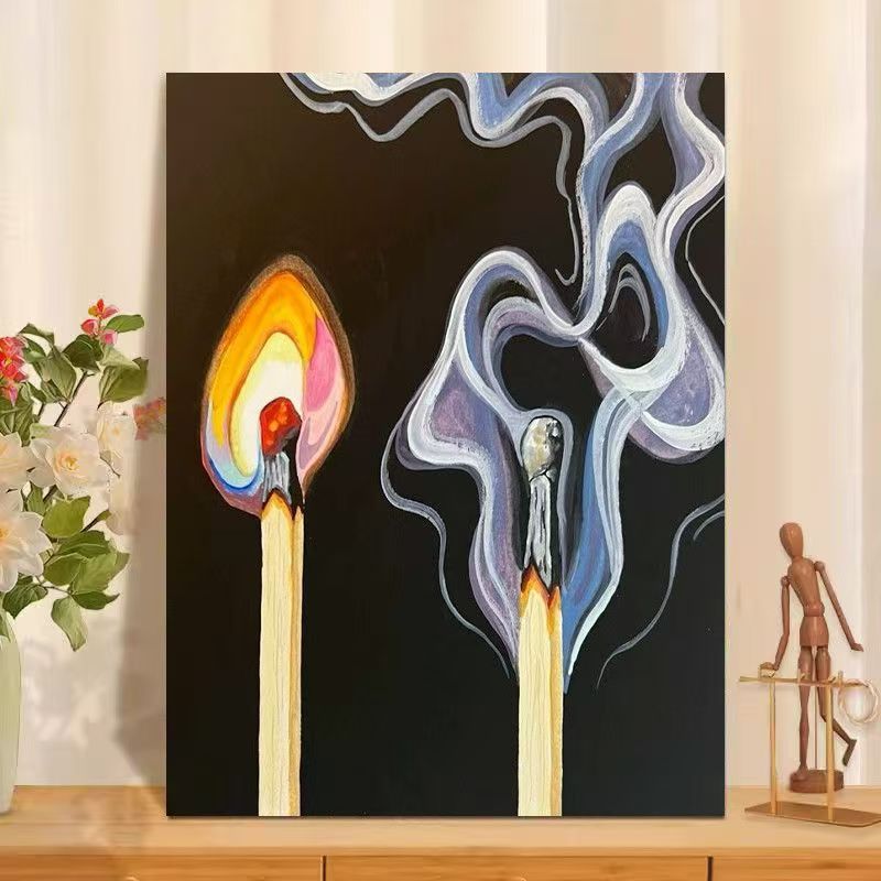 Abstract Smoke Art Print Stornfield