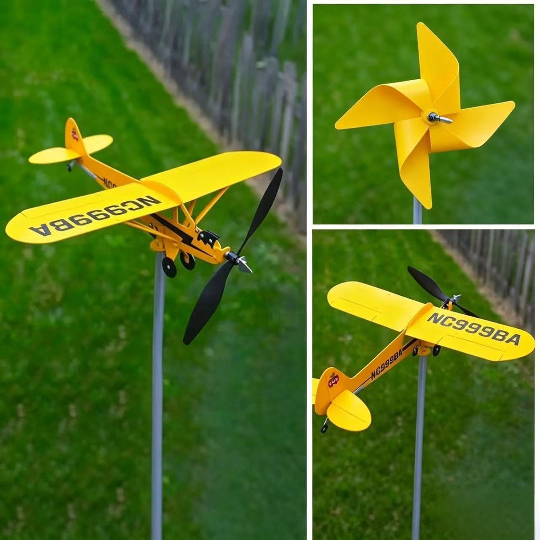 Decorative Airplane Garden Stake Stornfield