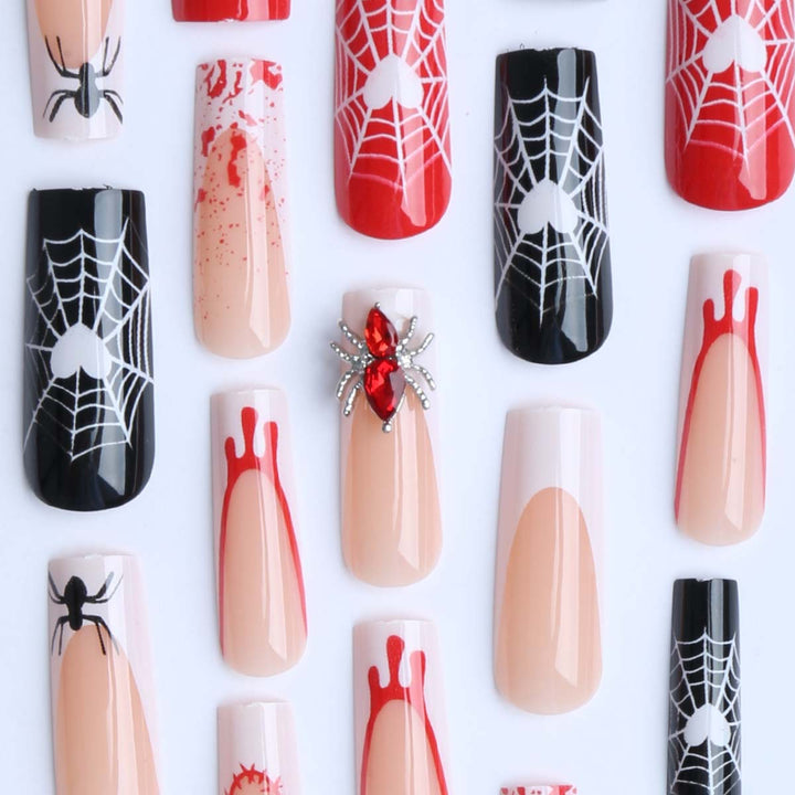 Creative Halloween-themed nail art Stornfield