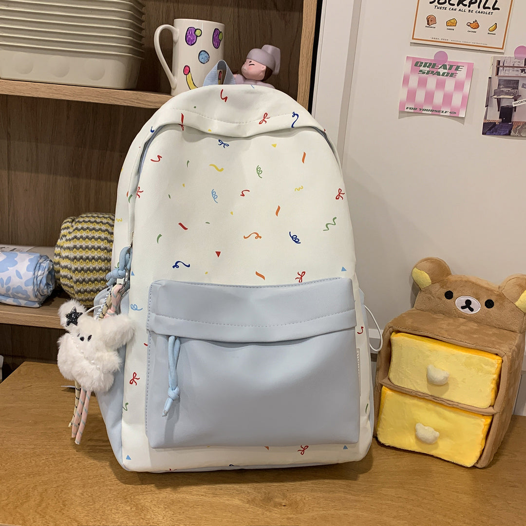 Playful Patterned Backpack Stornfield