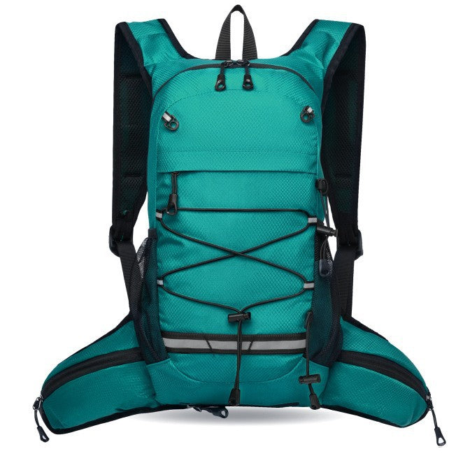 Sporty backpack with breathable mesh inserts and elastic carrying straps Stornfield