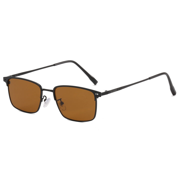Women's elegant square glasses with fine metal frame Stornfield