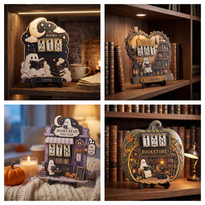 Decorative book counter Stornfield
