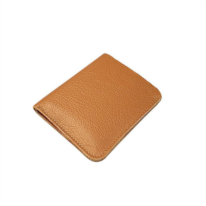 Textured Leather Bi-Fold Wallet Stornfield
