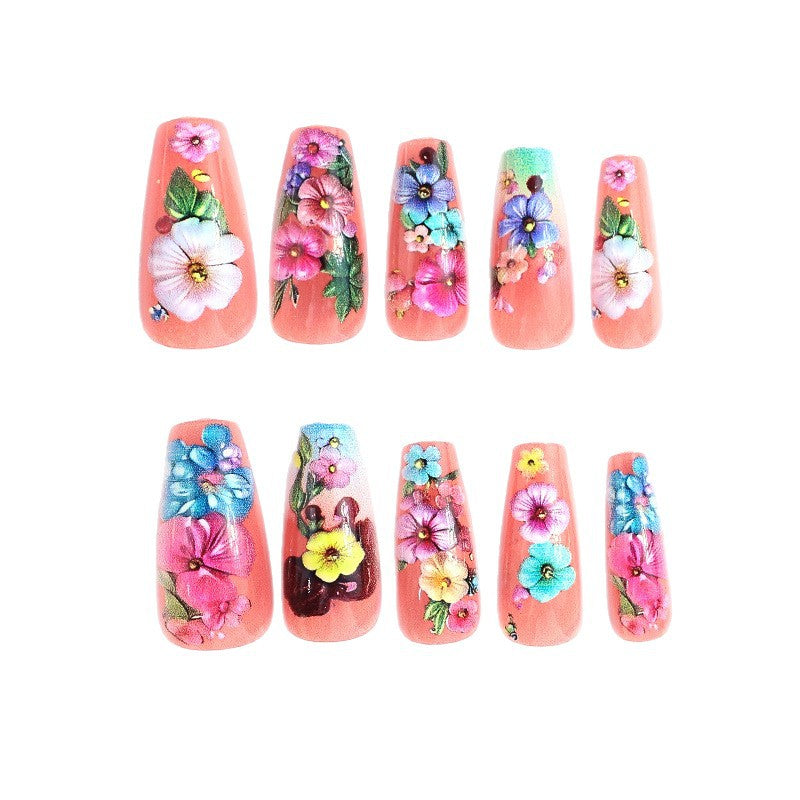 Floral 3D Nail Art Set Stornfield